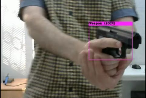 Новая система распознавания оружия в видеопотоке